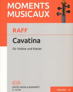 Joachim Raff: Cavatina - hegedűre, zongorakísérettel