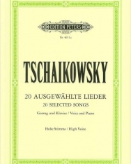 Pyotr Ilyich Tchaikovsky: Lieder - hohe stimme