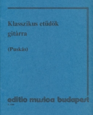 Puskás Tibor: Klasszikus etűdök gitárra