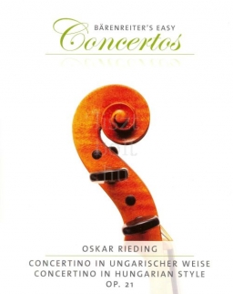 Oskar Rieding: Concertino in Hungarian Style op. 21 - hegedűre, zongorakísérettel