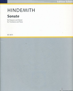 Paul Hindemith: Sonate harsonára, zongorakísérettel