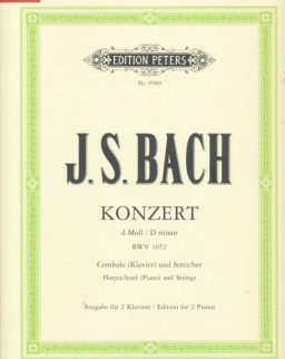 Johann Sebastian Bach: Piano Concerto BWV 1052  d-moll  - 2 zongora