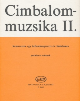 Cimbalommuzsika 2. -  cimbalomra és egy dallamhangszerre