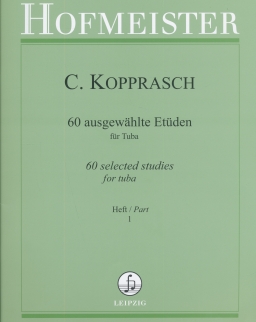 C. Kopprasch: 60 etűd tubára 1.