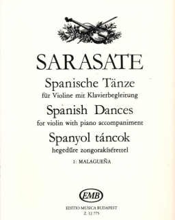 Pablo Sarasate: Spanyol táncok 1. Malaguena - hegedűre, zongorakísérettel