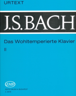 Johann Sebastian Bach: Das Wohltemperierte Klavier 2. (Urtext)