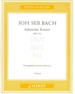 Johann Sebastian Bach: Italienisches Konzert BWV 971 - zongorára