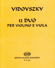 Vidovszky László: 12 duo per Violino e Viola