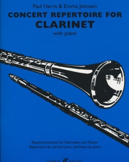 Concert Repertoire for Clarinet and Piano