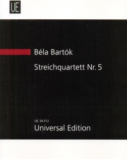Bartók Béla: String Quartet No. 5 kispartitúra