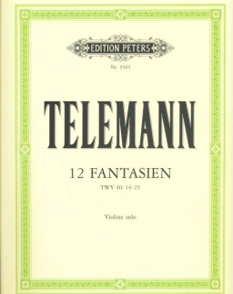 Georg Philipp Telemann: 12 Fantasien (szóló hegedű)