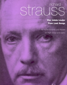 Richard Strauss: Vier letzte Lieder / Four last songs - magas hangra, zongorakísérettel (német, angol)