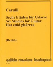 Ferdinando Carulli: Hat etűd gitárra