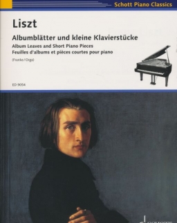 Liszt Ferenc: Albumblätter und kleine Klavierstücke
