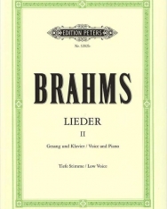 Johannes Brahms: Lieder II. tiefe