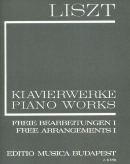 Liszt Ferenc: Freie Bearbeitungen 1. (fűzött)