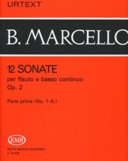 Benedetto Marcello: 12 Sonate fuvolára 1.