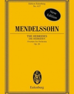 Felix Mendelssohn: The Hebrides/Hebridák - nyitány - kispartitúra