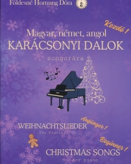 Földesné Hornung Dóra: Karácsonyi dalok zongorára, kezdőknek