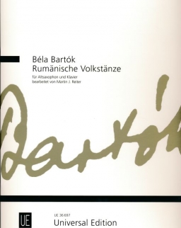 Bartók Béla: Rumänische Volktänze - alt szaxofonra, zongorakísérettel