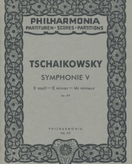 Pyotr Ilyich Tchaikovsky: Symphony No. 5. kispartitúra