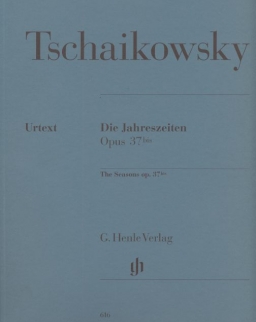 Pyotr Ilyich Tchaikovsky: Jahreszeiten/Seasons/Évszakok op. 37 - zongorára