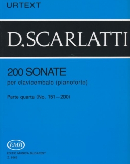 Domenico Scarlatti: 200 Szonáta  4. (151-200)