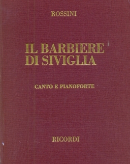 Gioacchino Rossini: Il Barbiere di Siviglia - zongorakivonat kötve (olasz, angol)