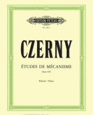 Carl Czerny: Éteudes de Mécanisme op. 849