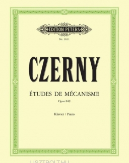 Carl Czerny: Éteudes de Mécanisme op. 849