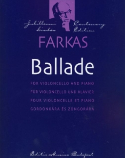 Farkas Ferenc: Ballade csellóra zongorakísérettel