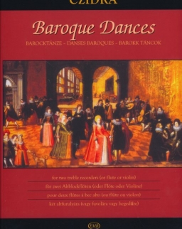 Barokk táncok két altfurulyára (vagy fuvolára vagy hegedűre)
