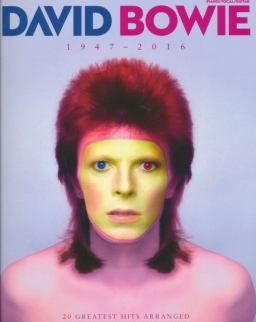 David Bowie: Greatest Hits 1947-2016 (ének-zongora-gitár)