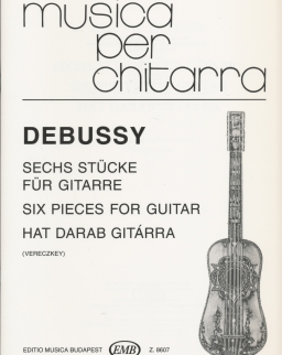 Claude Debussy: Hat darab - gitárra