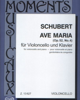 Franz Schubert: Ave Maria csellóra, zongorakísérettel