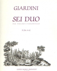 Felice de Giardini: Sei duo per Violino e Violoncello 2.