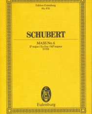 Franz Schubert: Mass No. 6. - kispartitúra