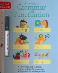 Wipe-Clean Grammar and Punctuation (Usborne Key Skills) Age 5 to 6