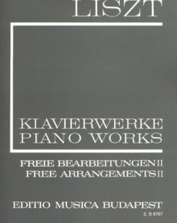 Liszt Ferenc: Freie Bearbeitungen 2. (fűzött)