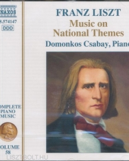Liszt Ferenc: Music on National Themes (Piano Music Vol. 58)