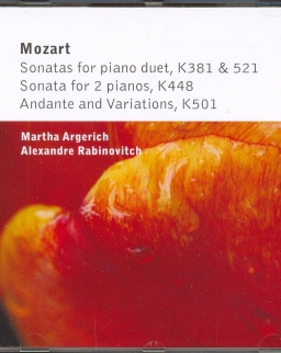 Wolfgang Amadeus Mozart: Sonatas for piano duet K381&521, Sonata for 2 pianos K448, Andante and Variations K501
