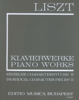 Liszt Ferenc: Einzelne Charakterstücke 2. (fűzött)