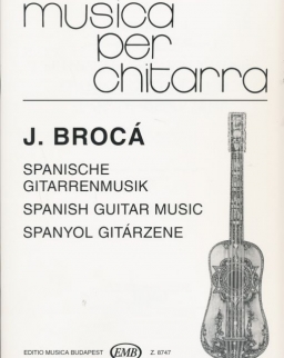 José Brocá: Spanyol gitárzene