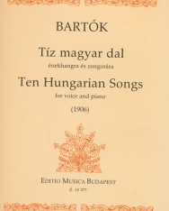 Bartók Béla: Tíz magyar dal
