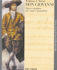 Wolfgang Amadeus Mozart: Don Giovanni - zongorakivonat (olasz)