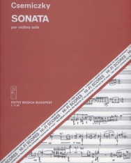 Csemiczky Miklós: Sonata (hegedű szóló)