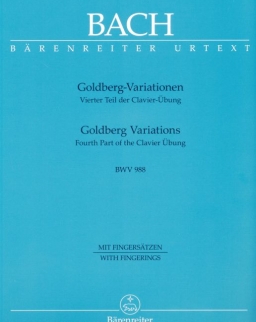 Johann Sebastian Bach: Goldberg Variationen - BWV 988