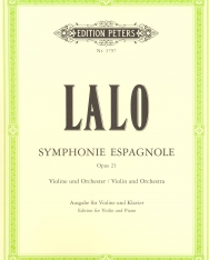 Edouard Lalo: Symphonie Espagnole hegedűre, zongorakísérettel