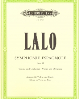 Edouard Lalo: Symphonie Espagnole hegedűre, zongorakísérettel