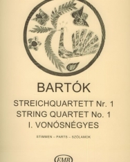 Bartók Béla: String Quartet 1. (szólamok)